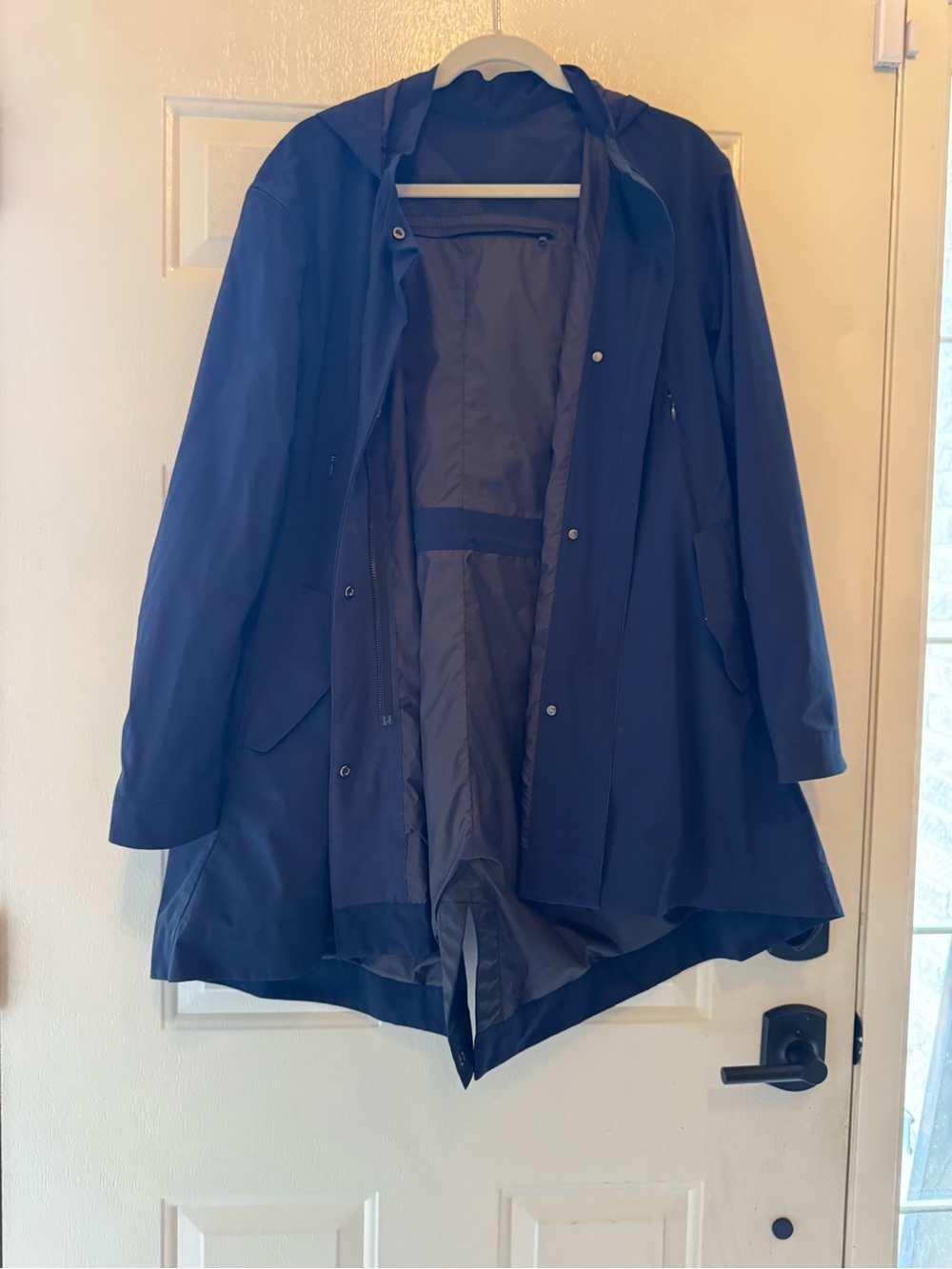 lululemon athletica Navy Blue Raincoat